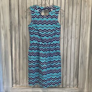 Vineyard Vines Whale Tail Chevron Dress